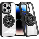 Husa de Protectie TPU, Flippy, pentru iPhone 16 Pro Max, Anticadere, cu Incarcare Wireless, Tehnologie Magsafe, Inel