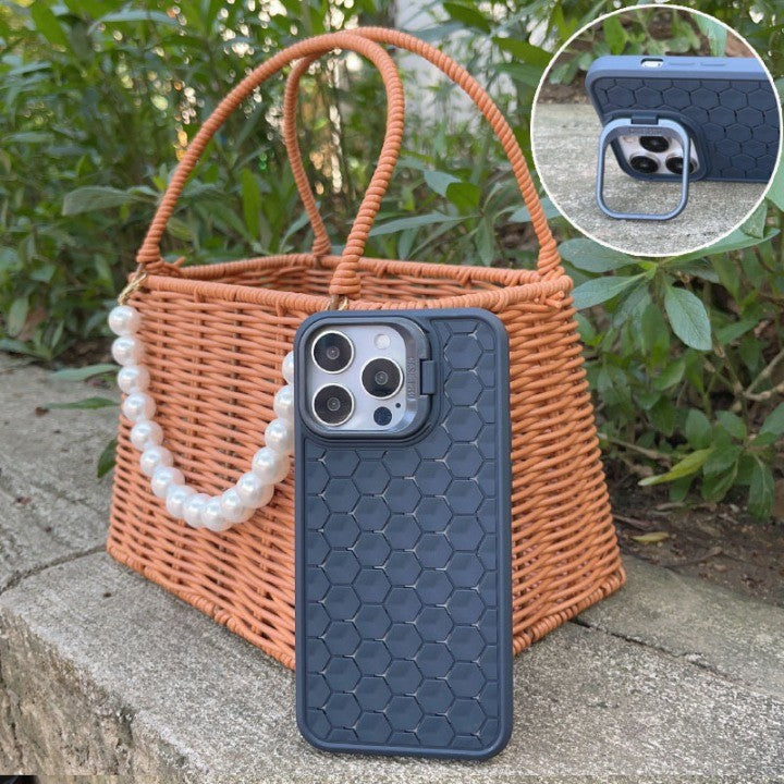 Husa de Protectie TPU, Flippy, pentru Samsung Galaxy S23 Plus, 3D Cube, cu Inel, Protectie Camera, Antisoc,