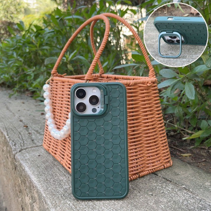 Husa de Protectie TPU, Flippy, pentru Samsung Galaxy S24, 3D Cube, cu Inel, Protectie Camera, Antisoc, Antizgariere,