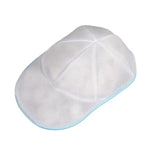 Husa de Spalare Sapca, Flippy, pentru Masina de Spalat, din Poliester, Circumferinta 53 cm, cu Fermoar, Alb/Albastru