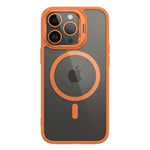 Husa de Protectie Telefon, Flippy, Compatibila cu iPhone 17 Pro Max, MagSafe, Acrylic, Suport Metalic Protectie Camera,