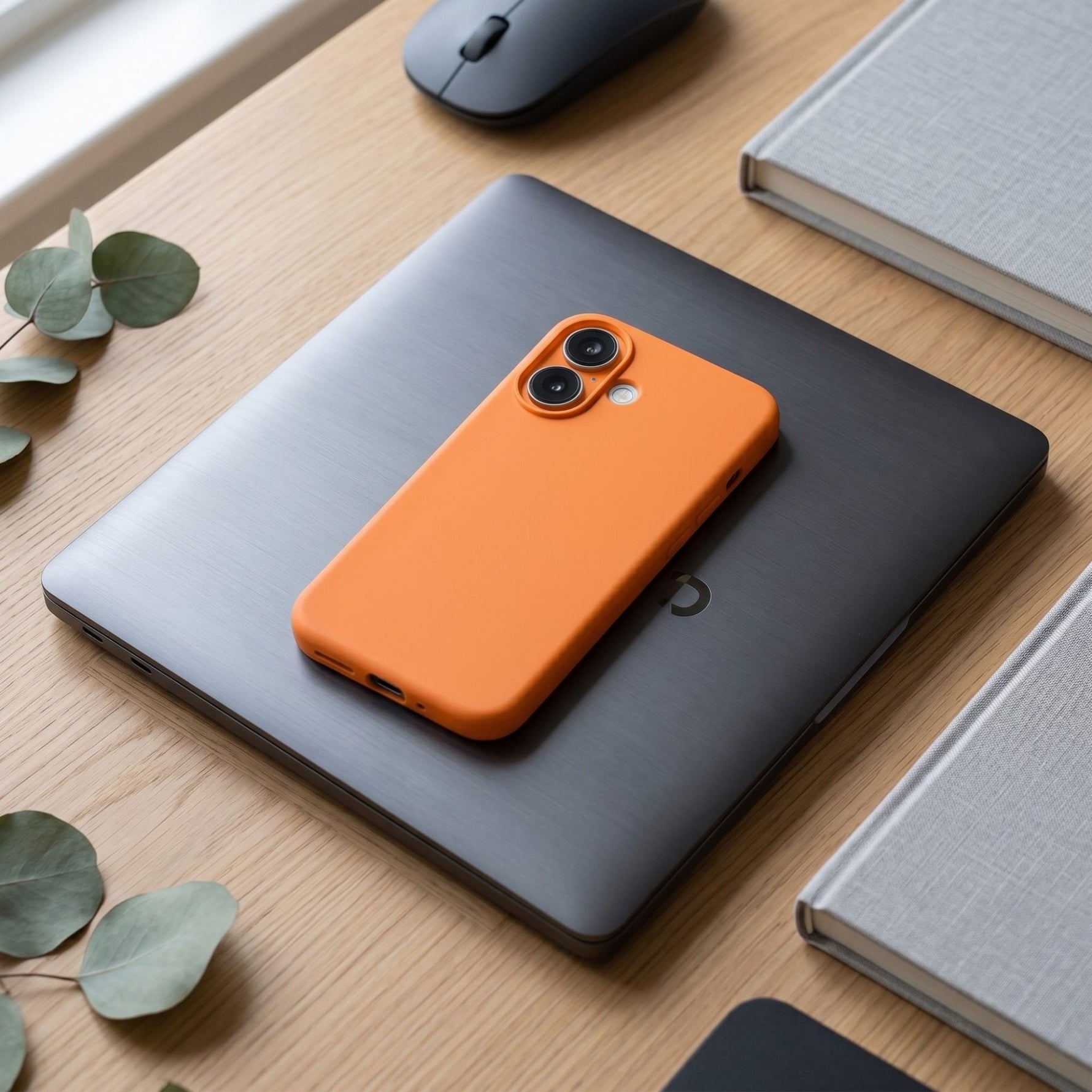 Husa de Protectie Telefon, Flippy, Compatibila cu iPhone 17, Silicon Premium Antisoc, Protectie Completa 360, Design