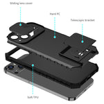 Husa Defender cu Stand pentru Samsung Galaxy A72 4G/ 5G, Negru, Suport reglabil, Antisoc, Protectie glisanta pentru