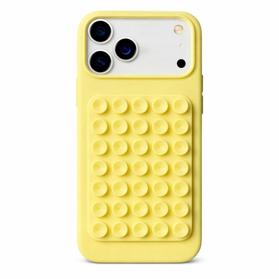 Husa din Silicon pentru iPhone 17 Air, Flippy, Carcasa de Protectie cu Ventuze, din Cauciuc Moale Rezistenta la Socuri,
