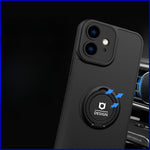 Husa Telefon Eagle Eye, Flippy, Compatibila Samsung A52 5G, cu Suport Auto Magnetic si Inel, Negru