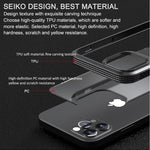 Husa Hibrid Defender MG Series pentru iPhone 14, Flippy, Protectie Antisoc, Negru