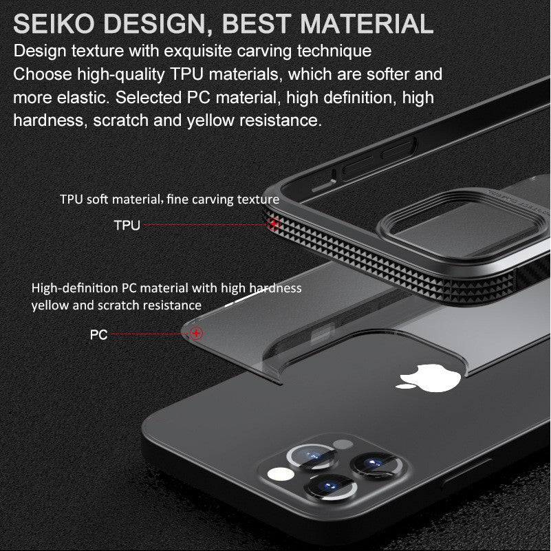 Husa Hibrid Defender MG Series pentru iPhone 14 Plus, Flippy, Protectie Antisoc, Negru