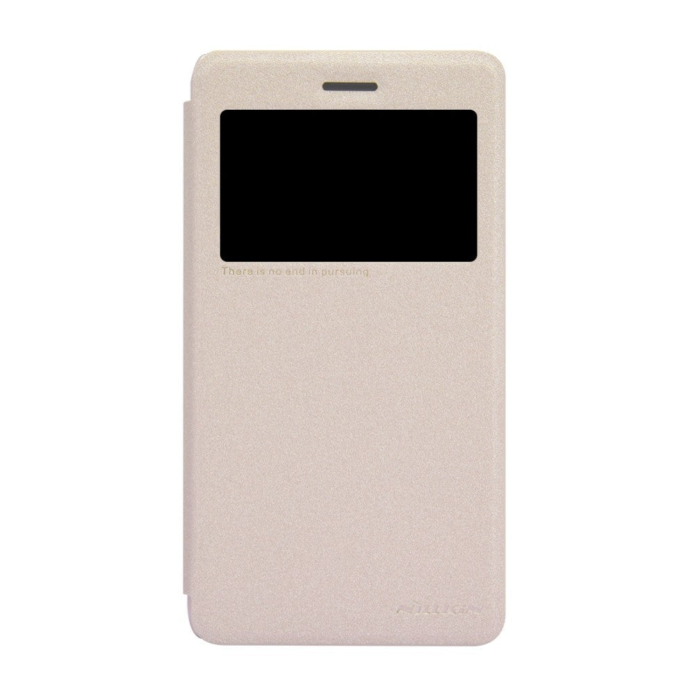 Husa Lenovo S860 Nillkin Sparkle Flip Auriu