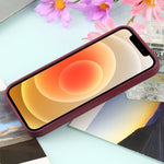 Husa MagSafe liquid large hole magnetic shell pentru Apple iPhone 11, Full Cover, Liquid Silicone, Magnetica, Incarcare