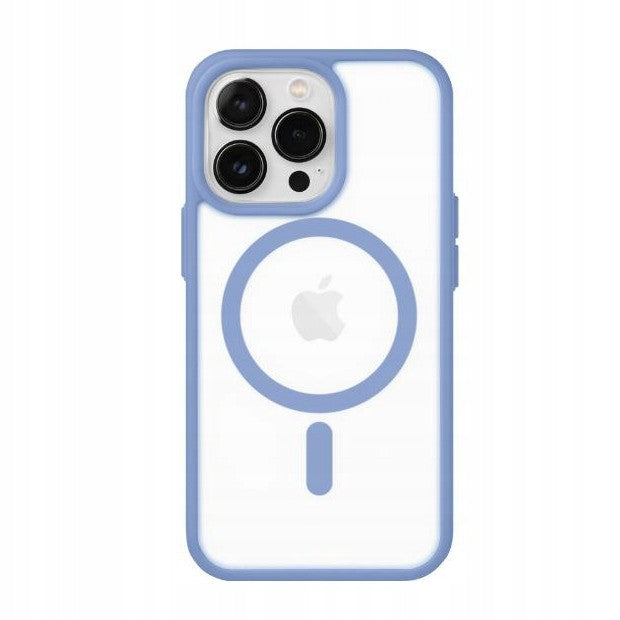 Husa MagSafe pentru Apple iPhone 11, Full Cover, Frosted Acrylic Color Big Hole, Magnetica, Incarcare Wireless, Flippy,