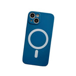 Husa MagSafe pentru Apple iPhone 14 Pro Max, Silicon, Protectie pentru camera, Magnetica, Incarcare Wireless, Flippy,