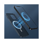 Husa protectie Flippy pentru iPhone 14 Pro Mag Safe, 2 in 1 incarcare si magnet, Soft silicone, Negru