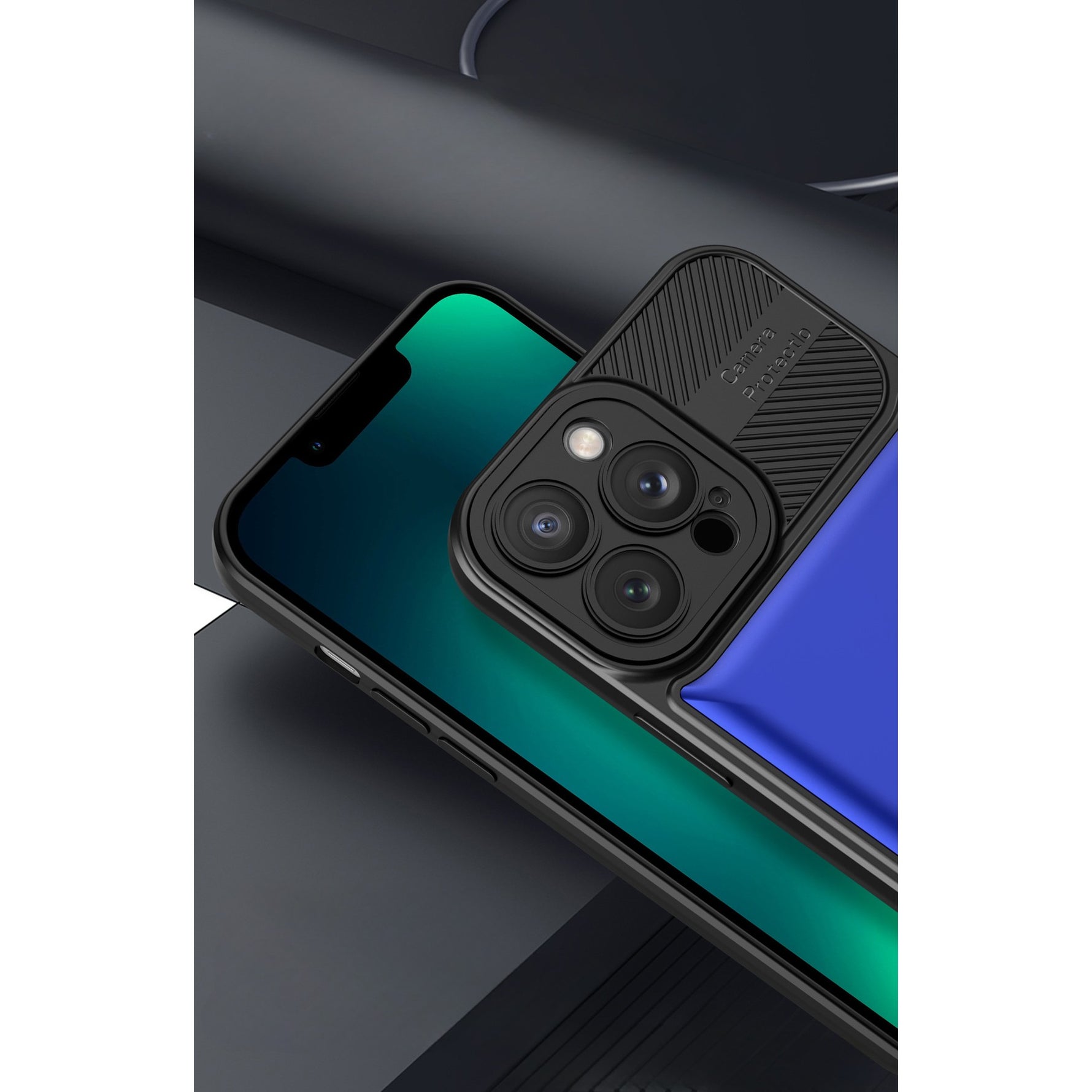 Husa pentru Apple iPhone 11 MagSafe, Urban Armor, Flippy, Albastru, suport magnetic