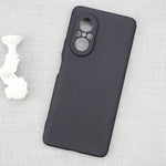 Husa Matte TPU pentru Huawei NOVA 9 SE, Flippy, Silicon Slim, Protectie Antisoc, Negru