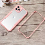 Husa Max Defence pentru Samsung Galaxy S22 Plus, Bumper Roz, Fata Dubla Transparenta, Protectie Antisoc Full 360 (