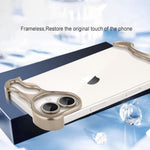 Husa Metalica Compatibila cu iPhone 16 Plus, Flippy, Protectie pentru Colturile Telefonului si Camera, Aliaj, Antisoc,