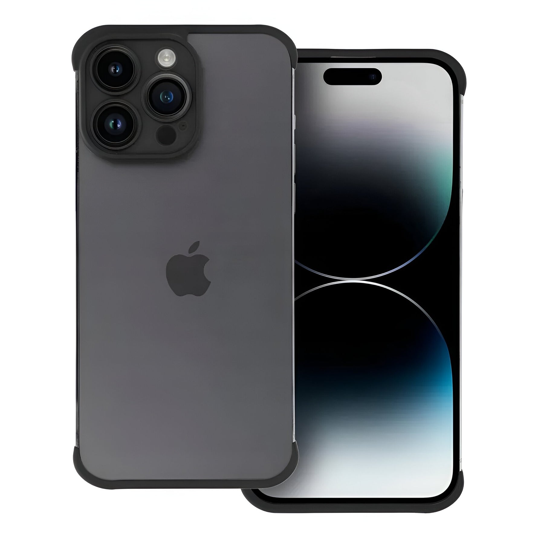 Husa TPU Edgeless Compatibila cu iPhone 15 Pro, Flippy, Protectie pentru Colturi si Camera, Aliaj, Antisoc,