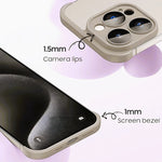 Husa Metalica Edgeless Compatibila cu iPhone 15 Pro Max, Flippy, Protectie pentru Colturi si Camera, Aliaj, Antisoc,
