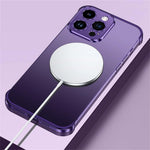 Husa Metalica Edgeless Compatibila cu iPhone 16, Flippy, Protectie pentru Colturi si Camera, Aliaj Aluminiu, Antisoc,