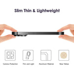 Husa Metalica Edgeless Compatibila cu iPhone 16 Pro Max, Flippy, Protectie pentru Colturi si Camera, Aliaj Aluminiu,