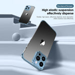 Husa Metalica Edgeless Compatibila cu iPhone 16 Pro Max, Flippy, Protectie pentru Colturi si Camera, Aliaj Aluminiu,