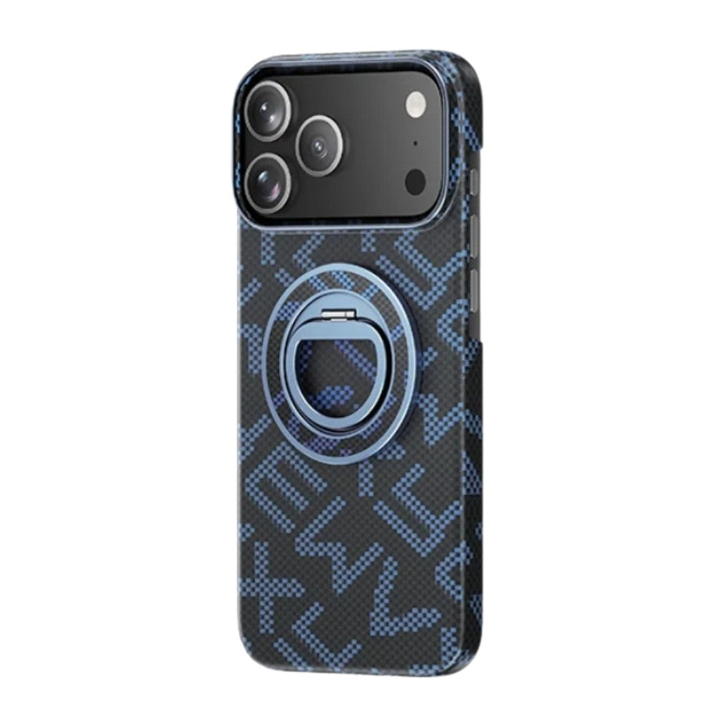 Husa pentru iPhone 17 Pro Max, Flippy, Carcasa de Protectie Rezistenta Ultra-subtire, Suport Magnetic, Aspect Texturat,
