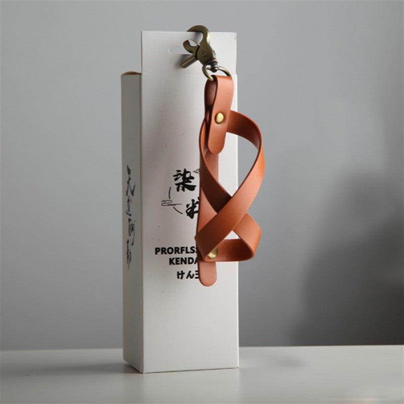 Husa pentru Kendama, Flippy, Husa de Depozitare pentru Kendama, din Piele Ecologica, Catarama cu Agatare pentru