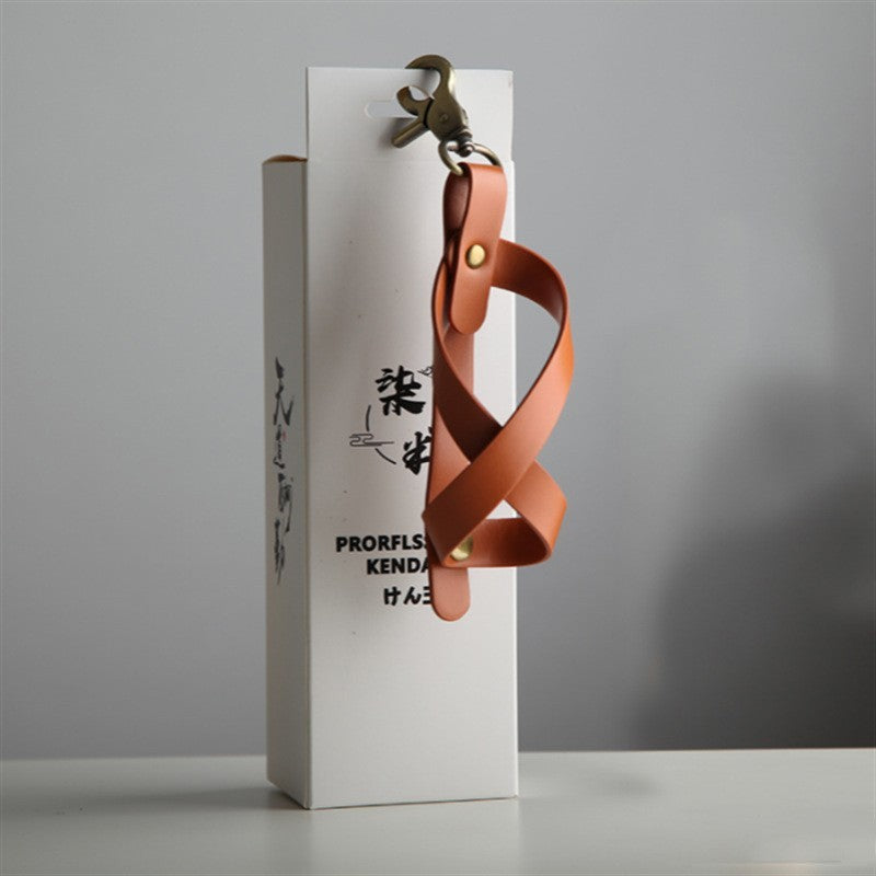Husa pentru Kendama, Flippy, Husa de Depozitare pentru Kendama, din Piele Ecologica, Catarama cu Agatare pentru