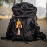 Husa pentru Kendama, Flippy, Husa de Depozitare pentru Kendama, din Piele Ecologica, Catarama cu Agatare pentru