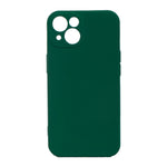 Husa pentru Samsung Galaxy A13 4G, Flippy, Liquid Silicone, cu Microfibra pe interior, Protectie Antisoc, Verde inchis