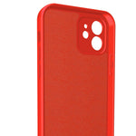 Husa pentru Samsung Galaxy A13 5G, Flippy, Liquid Silicone, cu Microfibra pe interior, Protectie Antisoc, Rosu