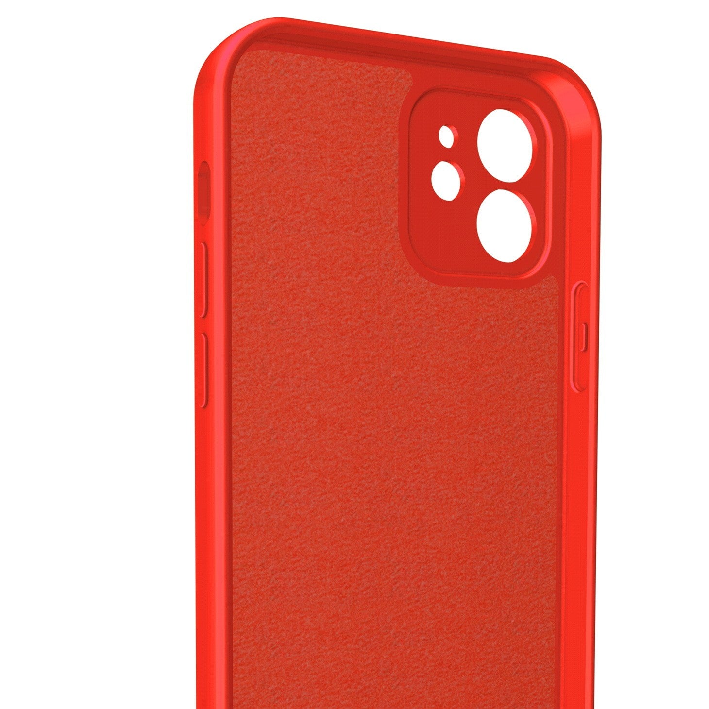 Husa pentru Samsung Galaxy A33 5G, Flippy, Liquid Silicone, cu Microfibra pe interior, Protectie Antisoc, Rosu