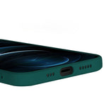 Husa pentru Samsung Galaxy A33 5G, Flippy, Liquid Silicone, cu Microfibra pe interior, Protectie Antisoc, Verde inchis