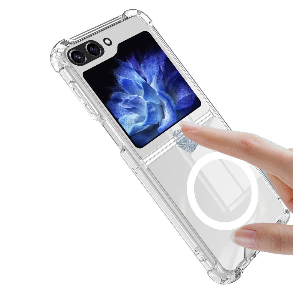 Husa pentru Samsung Galaxy Z FLIP6, Flippy, Husa de Protectie cu Anti-Shock, Tehnologie MagSafe Magnetic, Design Ultra