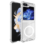 Husa pentru Samsung Galaxy Z FLIP6, Flippy, Husa de Protectie cu Anti-Shock, Tehnologie MagSafe Magnetic, Design Ultra