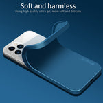 Husa protectie compatibila cu Apple iPhone 11 Pro Max Liquid Silicone Case Albastru inchis