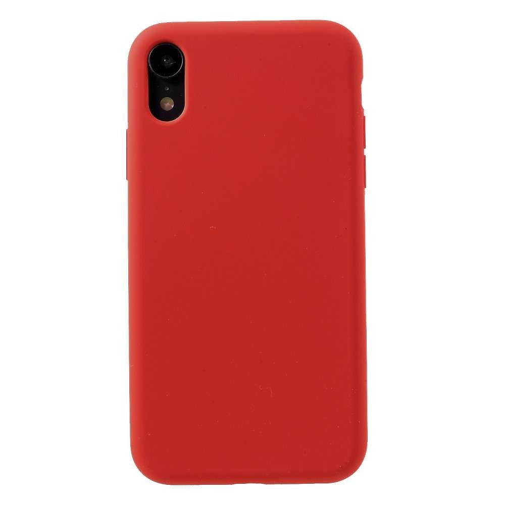 Husa protectie compatibila cu Apple iPhone 11 Pro Max Liquid Silicone Case Rosu