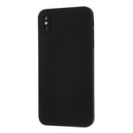 Husa protectie compatibila cu Apple iPhone X Liquid Silicone Case Negru