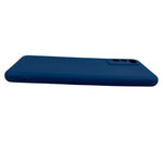 Husa protectie compatibila cu Huawei Nova 5T Liquid Silicone Case Albastru inchis