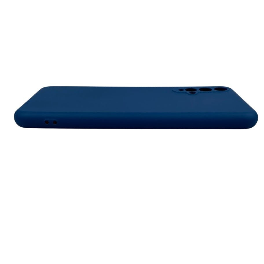 Husa protectie compatibila cu Huawei Nova 5T Liquid Silicone Case Albastru inchis