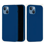 Husa protectie compatibila cu Huawei Nova 5T Liquid Silicone Case Albastru inchis