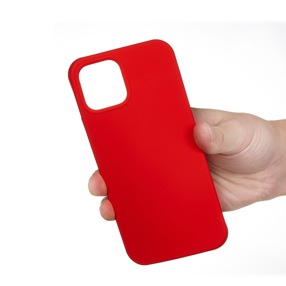 Husa protectie compatibila cu Huawei Nova 5T Liquid Silicone Case Rosu