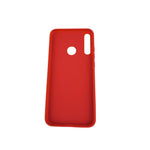 Husa protectie compatibila cu Huawei P40 Lite E Liquid Silicone Case Rosu