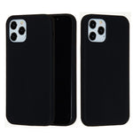 Husa protectie compatibila cu Huawei Y5 2019 Liquid Silicone Case Negru