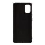 Husa protectie compatibila cu Samsung A51 Liquid Silicone Case Negru