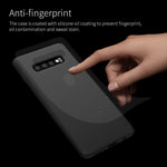 Husa protectie compatibila cu Samsung S10 Liquid Silicone Case Negru