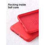 Husa protectie compatibila cu Samsung S20 Liquid Silicone Case Rosu