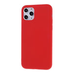 Husa protectie Flippy compatibila cu Apple iPhone 11 Liquid Silicone Case Rosu