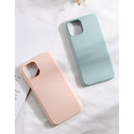 Husa protectie Flippy compatibila cu Apple iPhone 11 Liquid Silicone Case Rosu