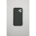 Husa protectie Flippy compatibila cu Apple iPhone 11 Pro Liquid Silicone Ring cu suport rotativ Negru
